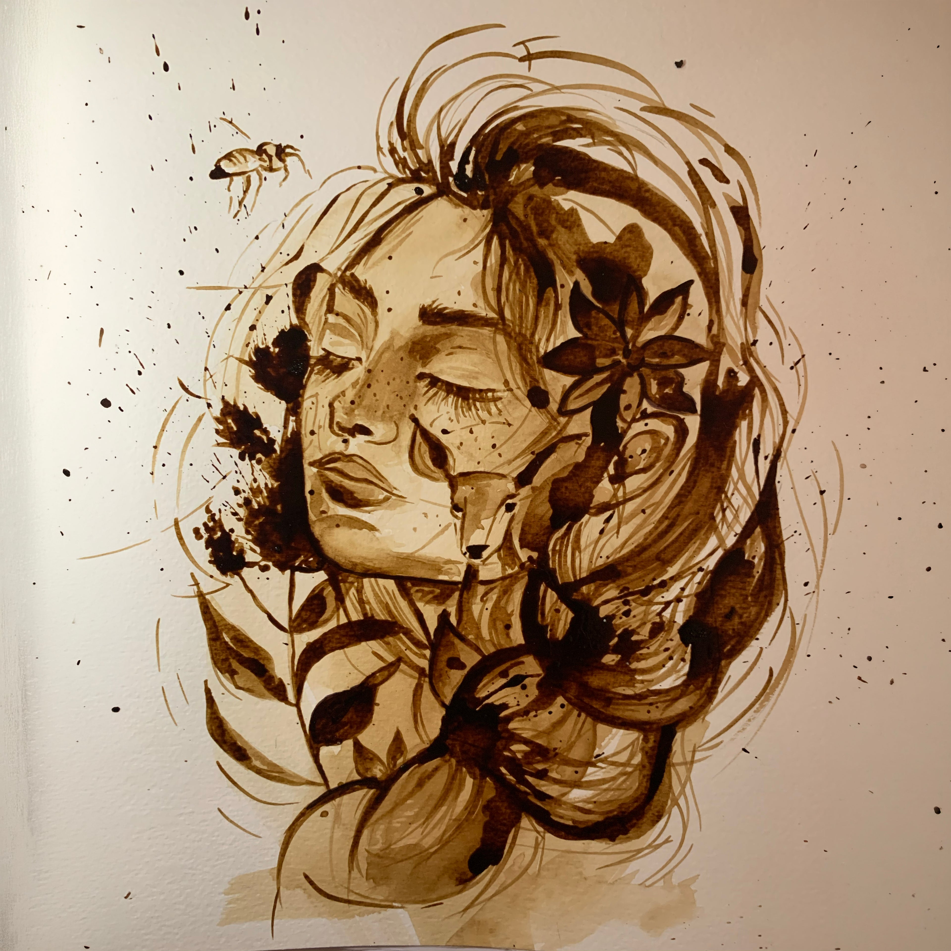 Coffee Painting