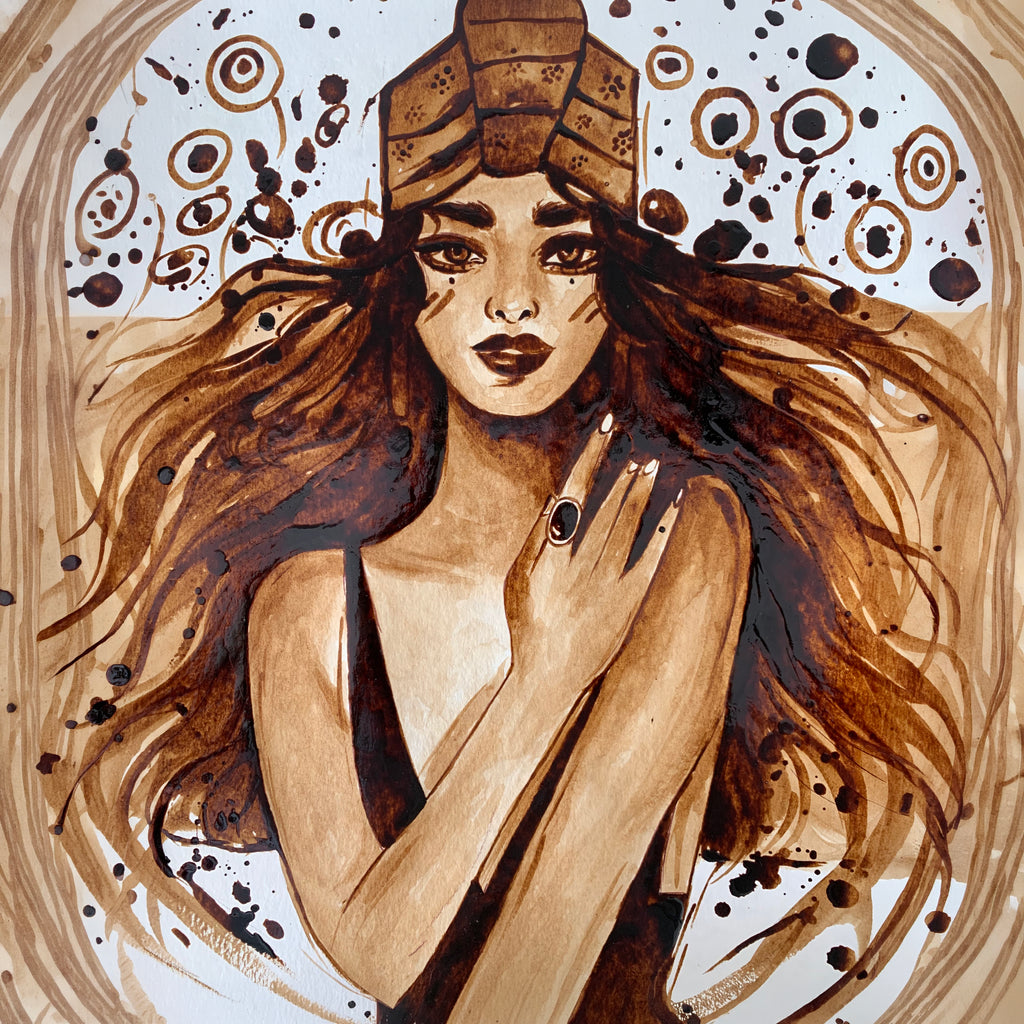 Coffee Painting