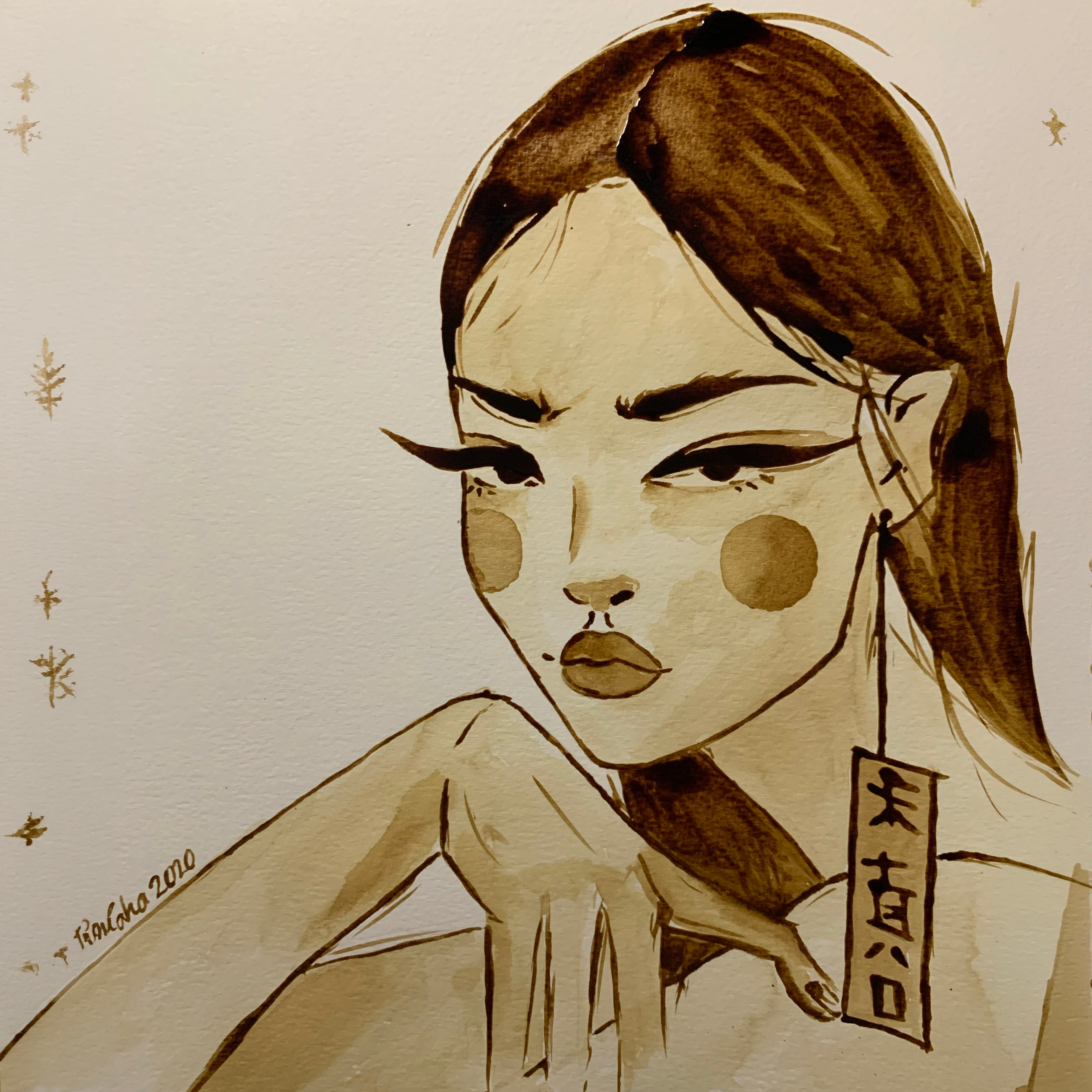 Coffee Painting