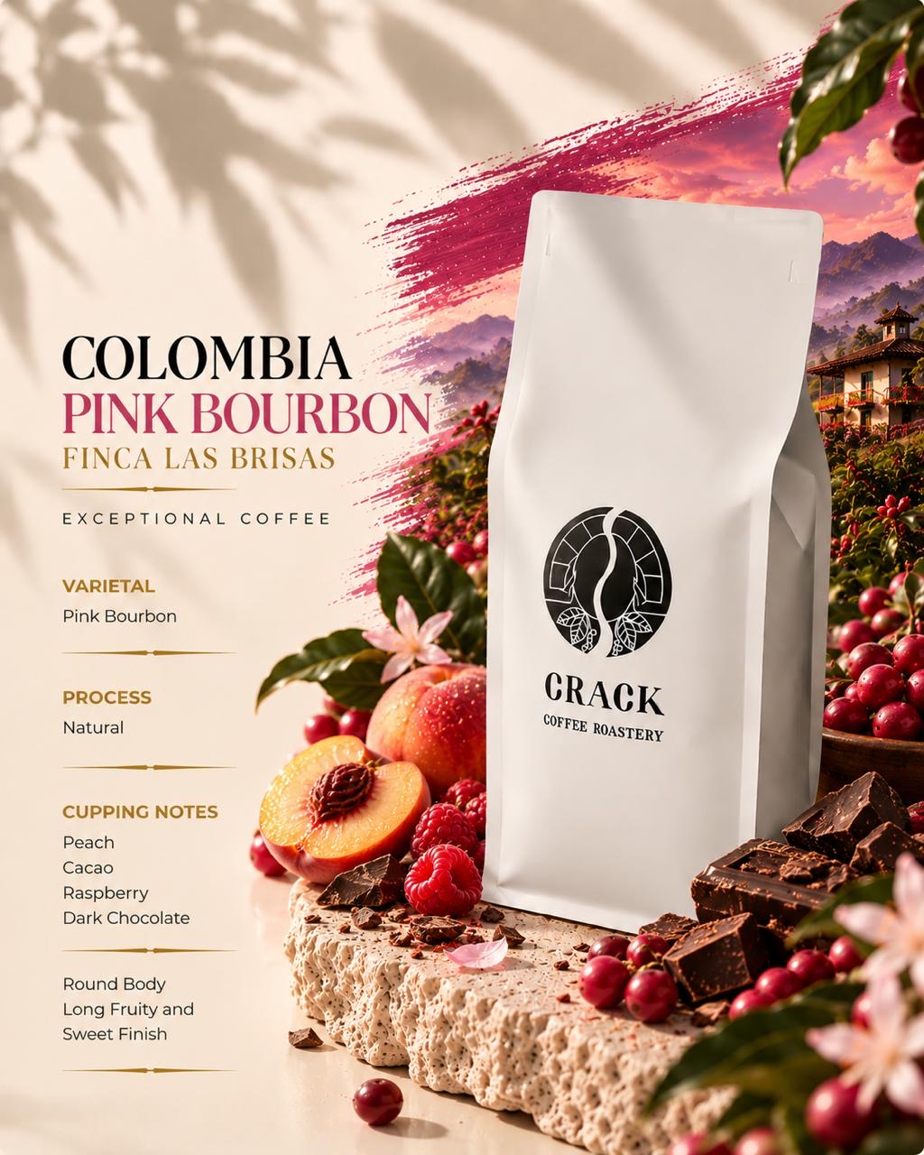 Colombia Pink Bourbon Natural - Finca Las Brisas (Filter)