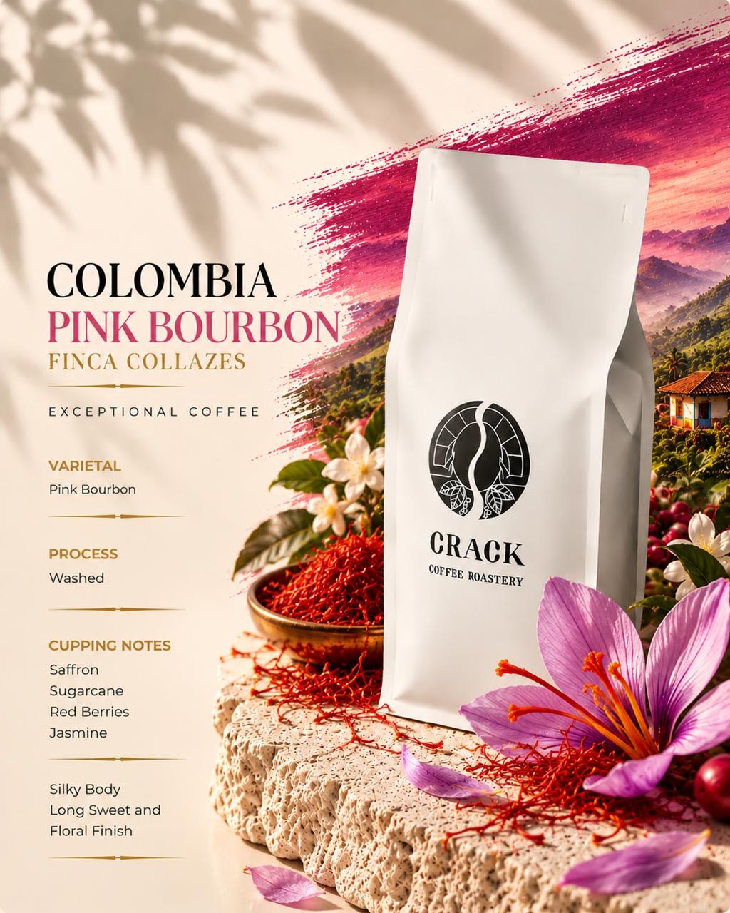 Colombia Pink Bourbon Washed - Finca Collazes (Filter)