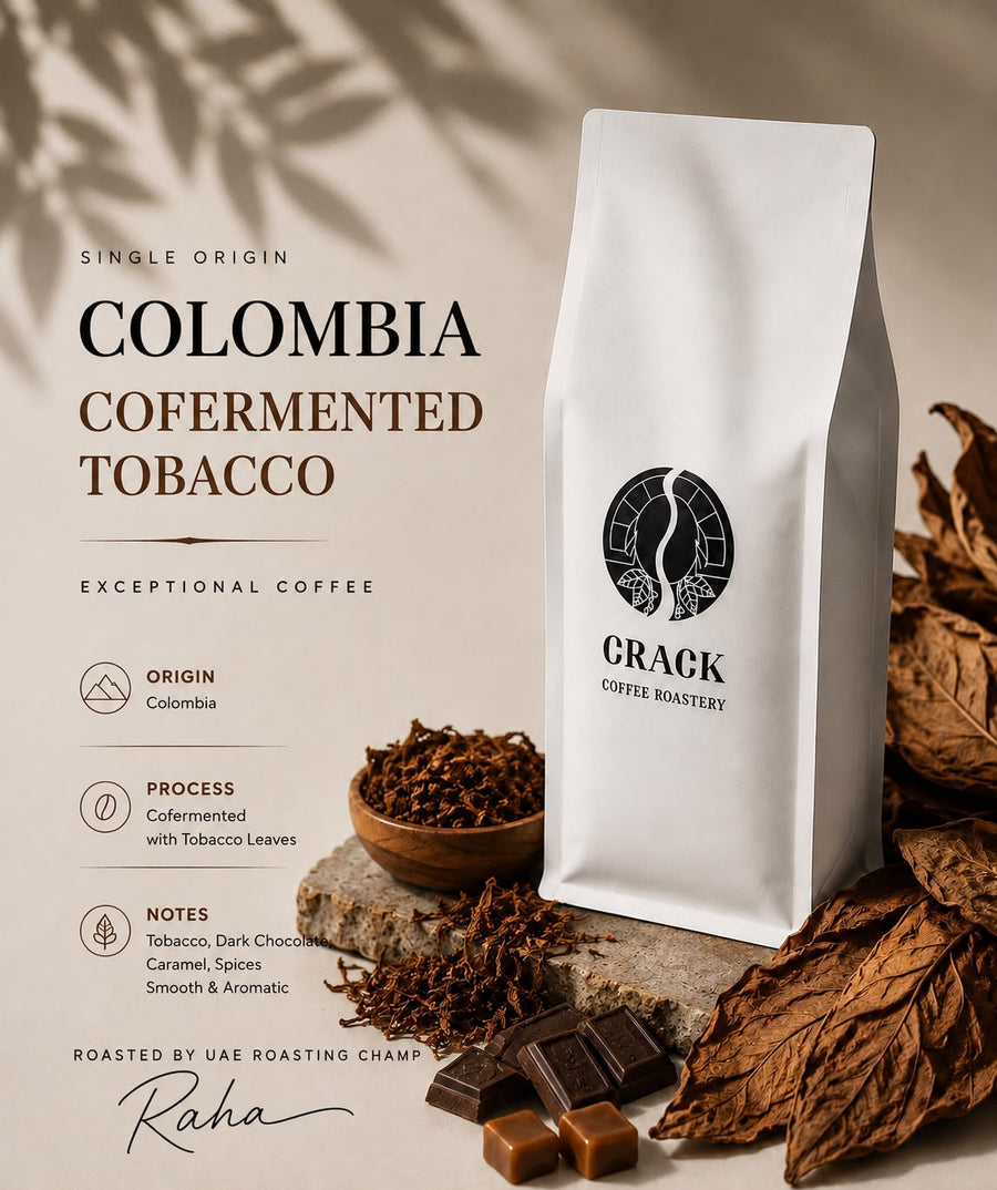 Tobacco Co-Fermented Colombian Coffee Beans – Filter