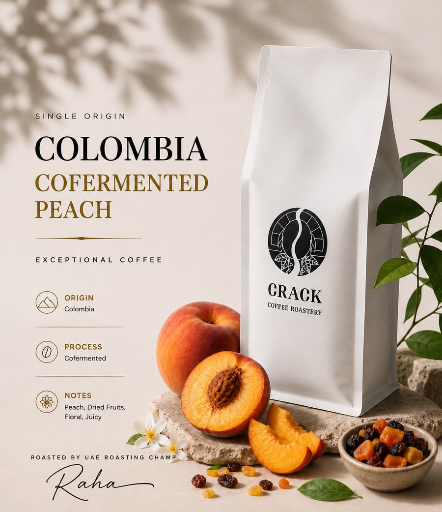 Peach Co-Fermented Colombia Coffee Beans – Filter