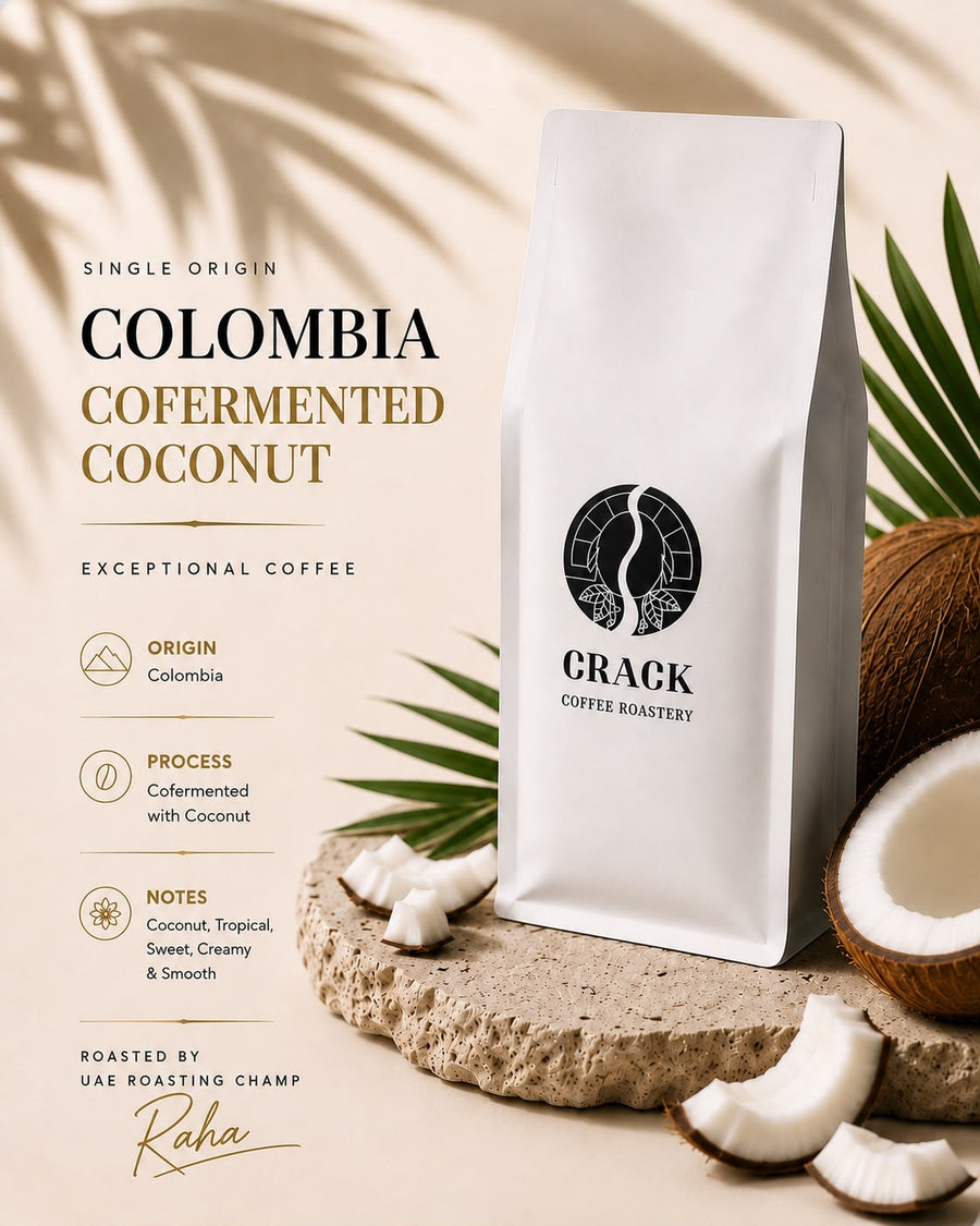 Coconut Co-Fermented Colombia Coffee Beans – Filter
